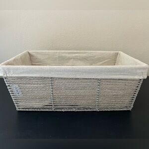 Woven Twisted Paper Rope Basket